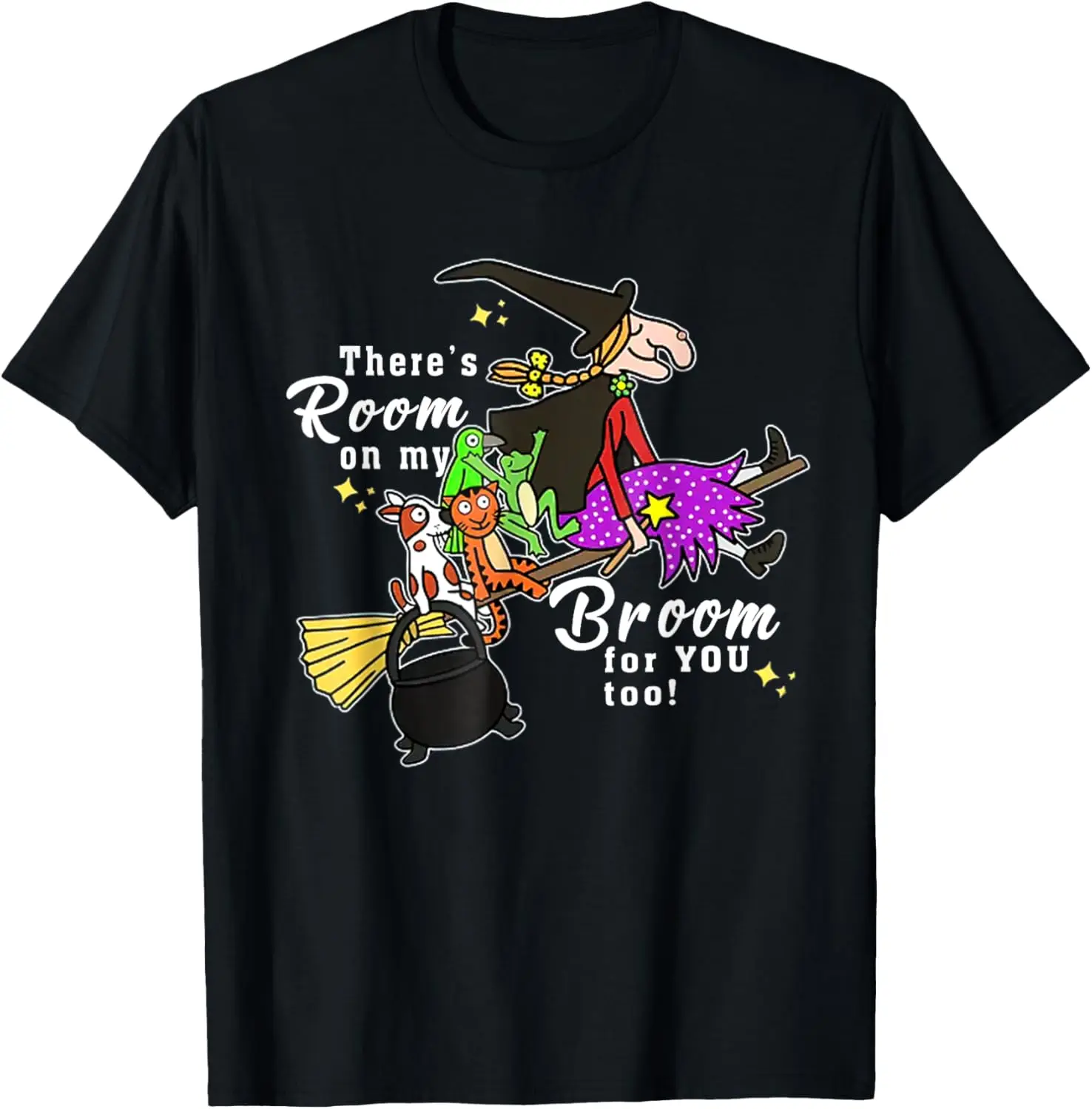 There's Room On My Broom For You Too Teacher Halloween T-Shirt