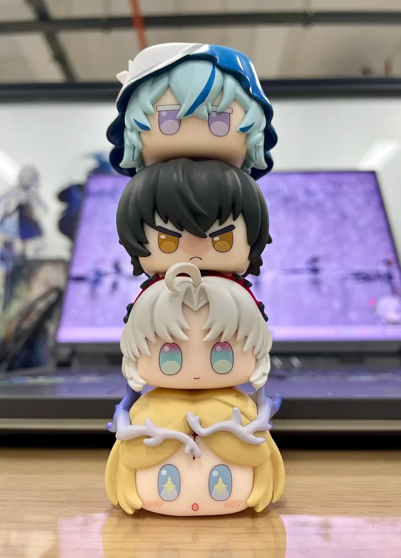 New Genuine Wuthering Waves Doll Series Blind Box Kawaii Mystery Box Desktop Decoration Anime Figure Christmas Gift Trendy Toy