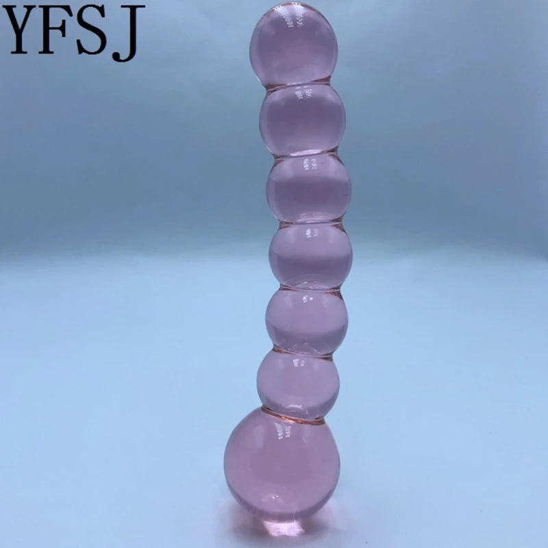 Crystal Penis Glass Rod para Mulheres, Brinquedos Sexuais, Plug Anal, Masturbação, Vibrador Enorme, Sex Shop, Produtos para Adultos