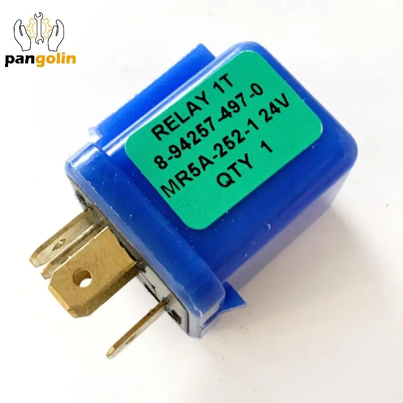 1pc 24V Relay For Komatsu Excavator WA200-6 PC300-8 PC220-8 D39EX D39PX PC350-8 Loader 569-06-61960 8-94257-497-0 MR5A-252-1