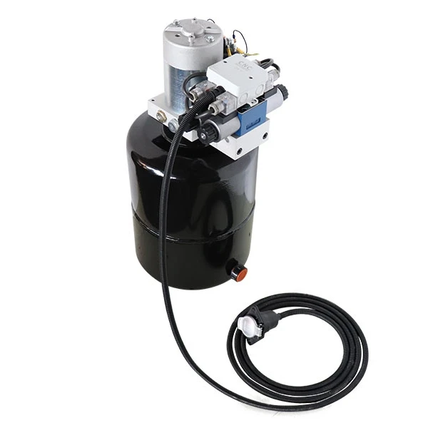 DC 24V 1,5kW 12LT Cable Control Solenoid Valve Hydraulic Power Control Unit For Tipping System