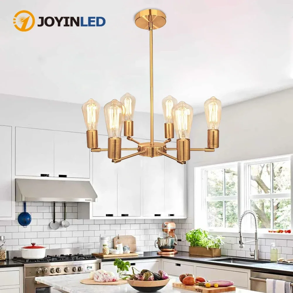 

LED Roof Candelabros, Modern Lighting, Pendant Lamp for Living Room Decoration, Romantic Gold Candlestick with Personality