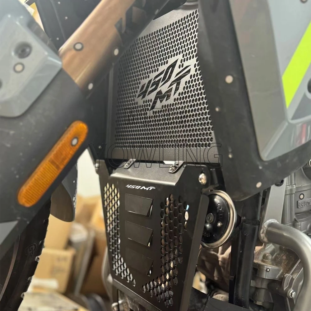 

For CFMOTO CF MOTO 450MT 450 MT 450 MT450 IBEX 450 2024 2025 2026 Motorcycle Radiator Water Cooler Grille Guard Cover Protector