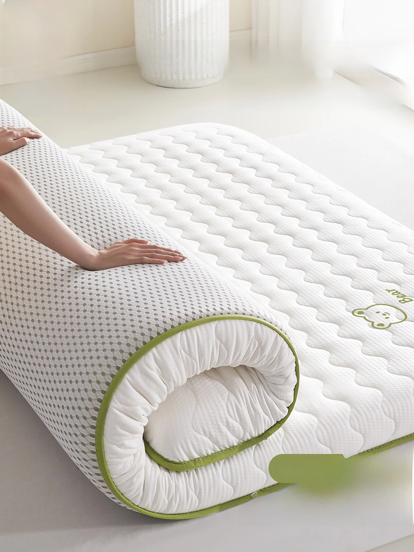 Memory Foam Mattress Soft Pad for Rent Bedroom Bedding Bottom Tatami Student Dormitory Bed Mat Pad Breathable Medium Firmness