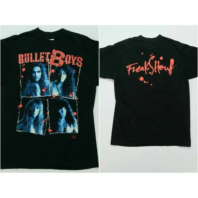 Rare Vintage Winterland Bullet Boys Freak Show Tour 1991 T Shirt