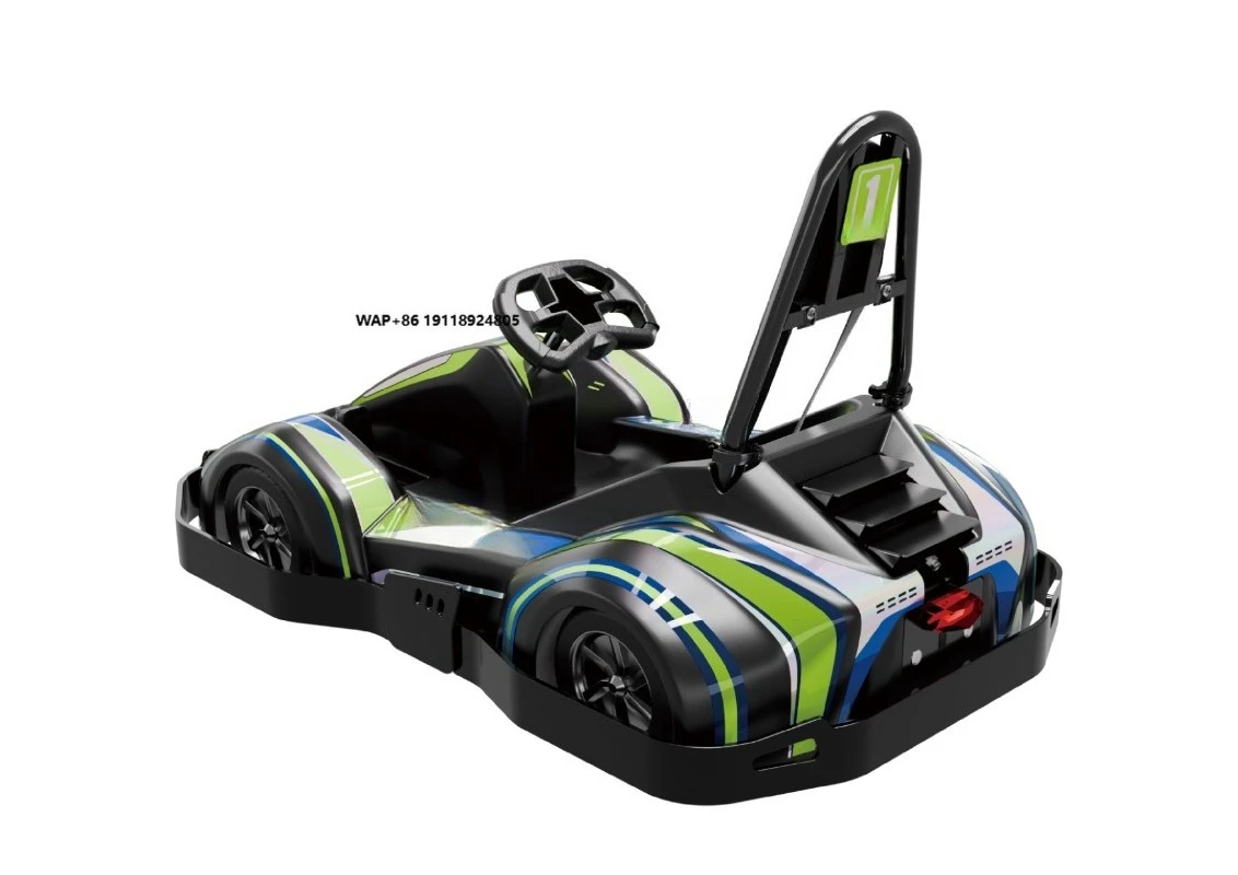Wholesale Electric Go-karts for Kids Speed 8-23km/h Safe Belt Bumper Seat Adjustable Rental Karting Karts Battery Go Kart