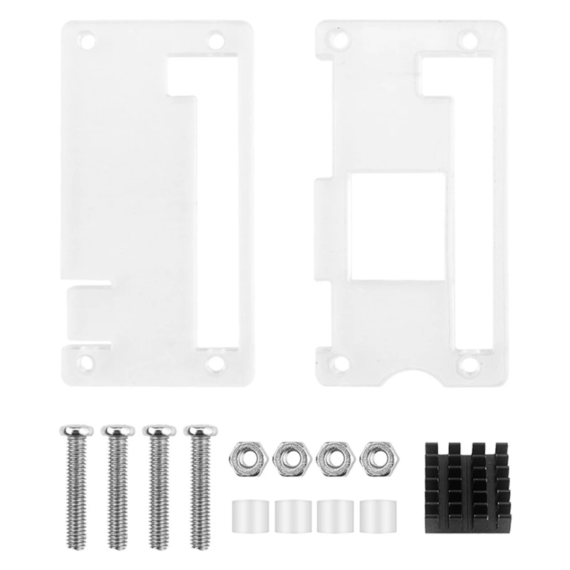 for Zero for W Acrylic for Case Metal for Shell Passive Cooling Heat Sink GPIO Header for H8WD