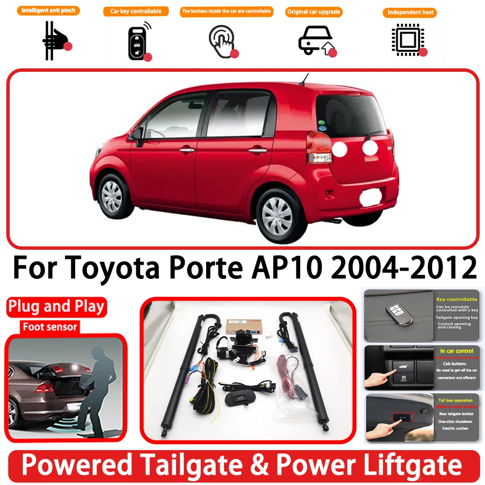 for Toyota Porte AP10 2004-2012 OEM Plug and Play Auto Powered Tailgate Power Liftgate Rear Trunk Opener System