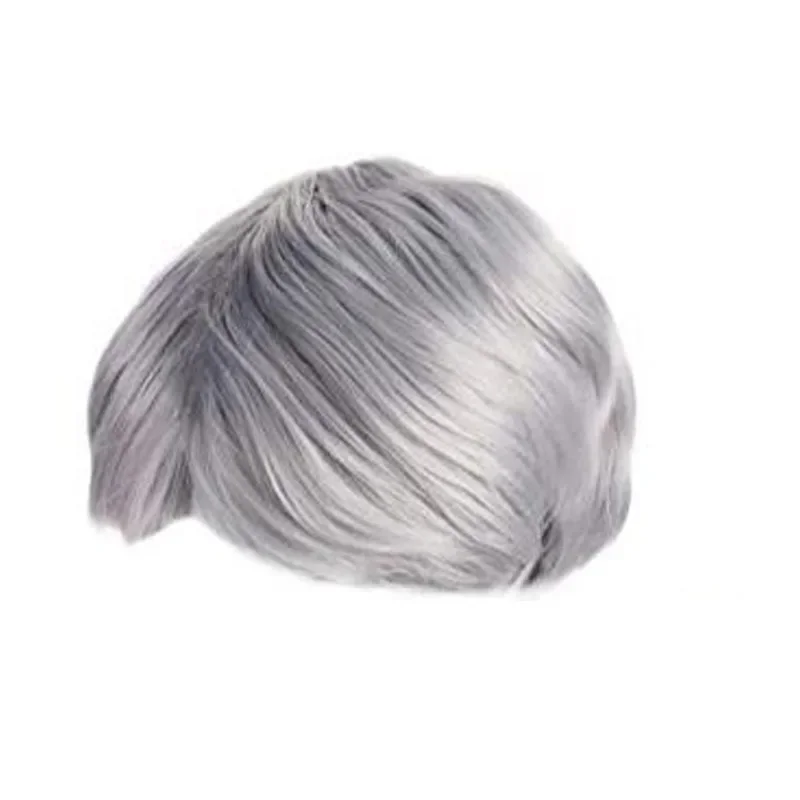 Old Man Costume Wig for Kids 100 Days of School Costume Boys Dress Up Accessories Grandpa Old People Set for Halloween