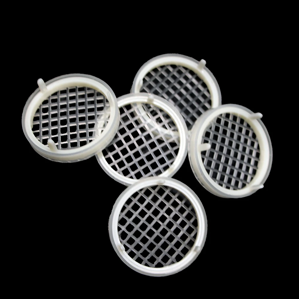 6PCS Plastic Bee Round Push In Mark Cage Insert Into Comb Trap Queen Isolate Locate Spot Catching Beekeeping Tools Supplies