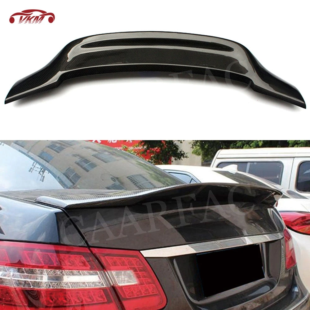 

Carbon Fiber Rear Spoiler Trunk Back Wing For Mercedez Benz E Class W212 E63 E200 E260 E300 E350 Sedan 4 Door 2010-2016 Restyle