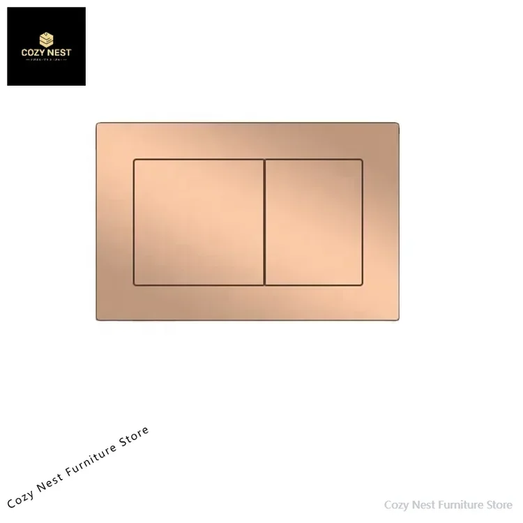 

Розовое золото, кнопка для смыва унитаза, аксессуары для бачка из нержавеющей стали Geberit Sigma, совместимая с матовой отделкой