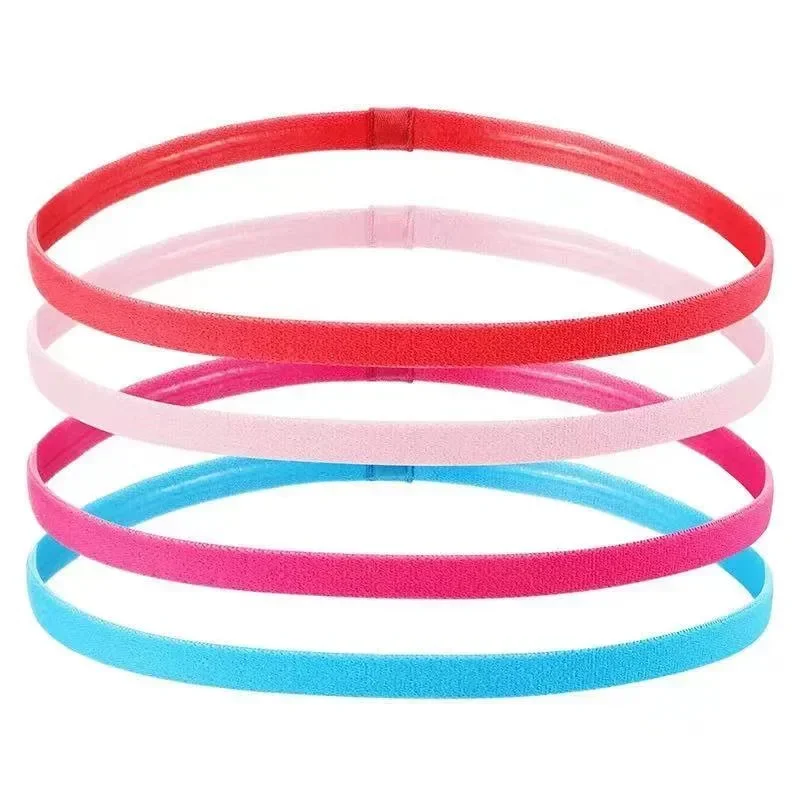 4 Stuks Verdikte Antislip Elastische Sport Hoofdband Hoofdbanden Sport Hoofdbanden En Zweetbanden Voor Mannen En Vrouwen