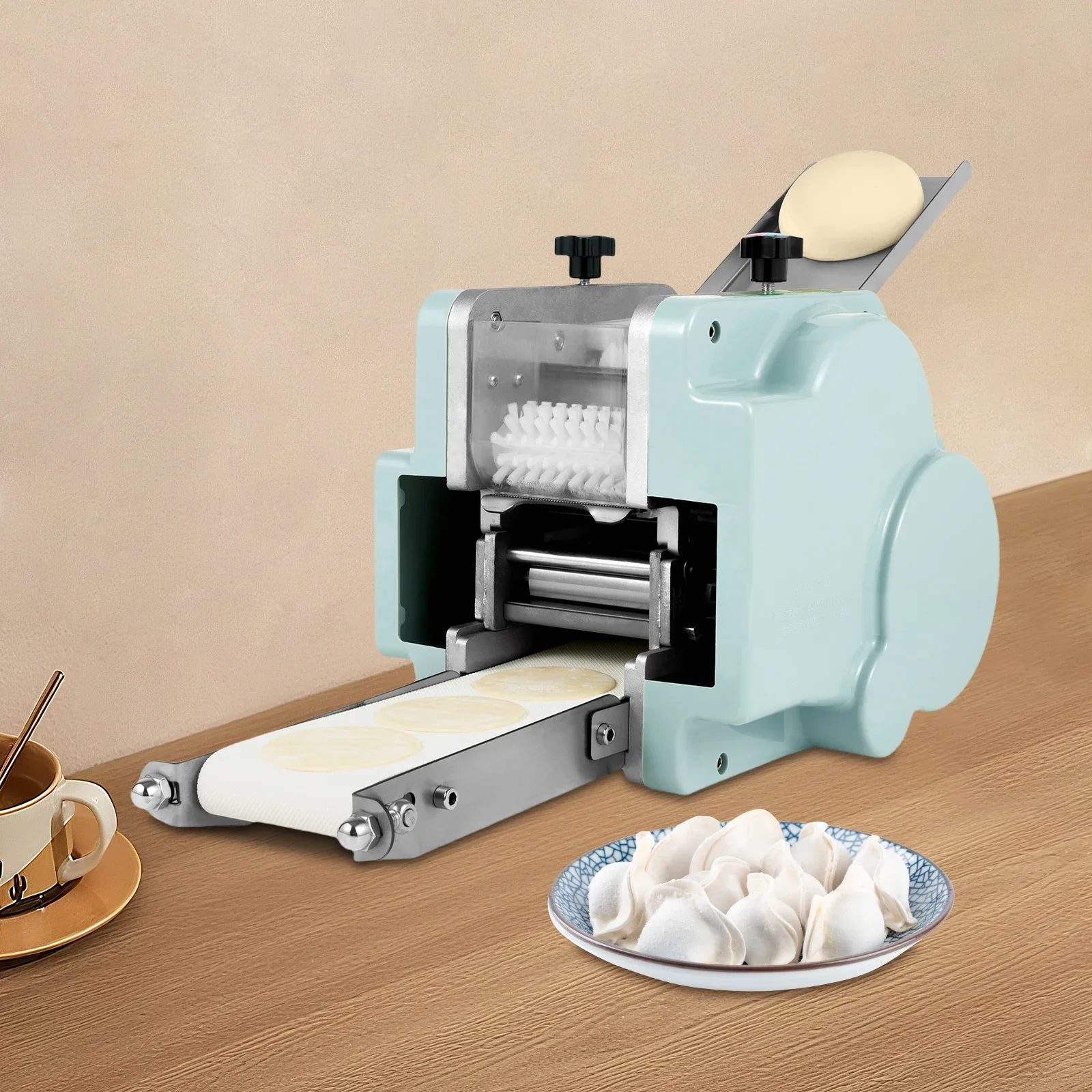 Dough Presser Dumpling Skin Maker, Press Chinese Dumplings Skin Tool Wrapper Presser for Making Dumplings Pie Ravioli Empanadas