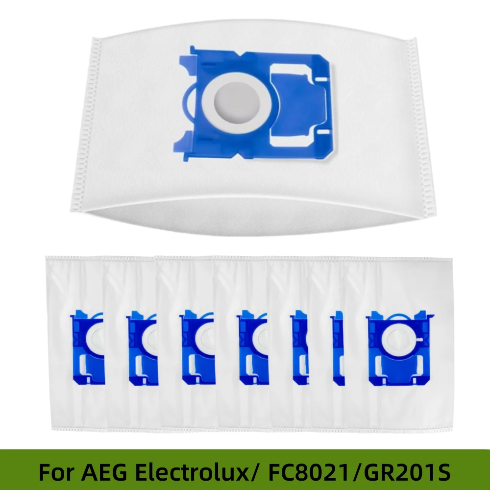 مناسبة لـ AEG Electrolux-For FC8021، GR201S مكنسة كهربائية غير منسوجة كيس الغبار استبدال كيس الغبار الملحقات