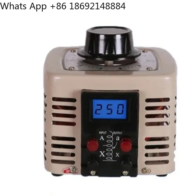 For TDGC2-500W Contact Voltage Regulator LCD Table Display Voltage Regulator Single-Phase Transformer