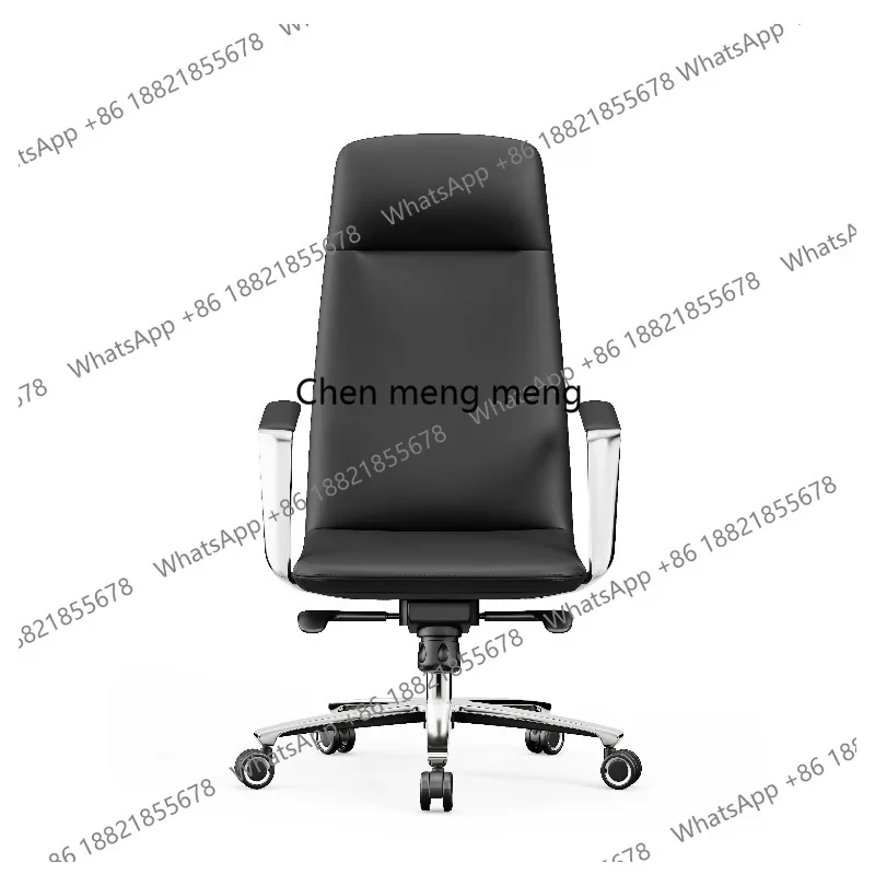 

Office Boss Chair Light Luxury Leather Computer Chair Business Comfort Premium Lifting Rotating Classroom Chair