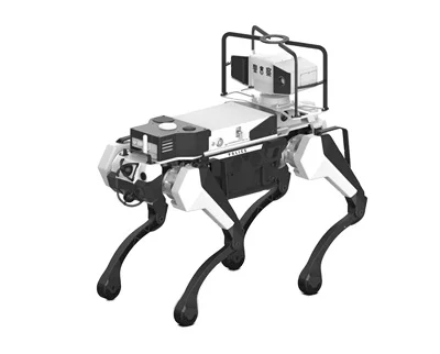 Achieving Artificial Intelligence for Educational & Entertainment Remote Control Smart Metal Quadruped Adult Robot Dog Go2
