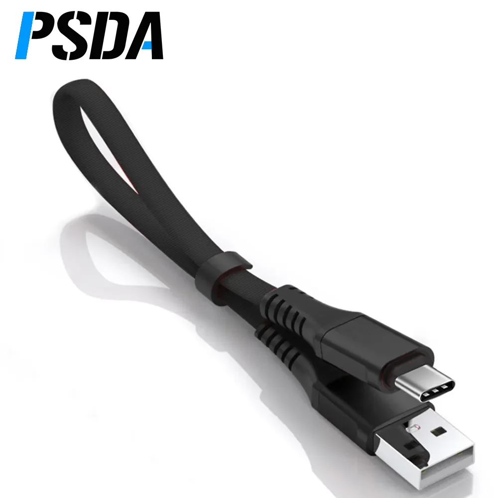 

PSDA 3A 30cm USB C Cable Short For Samsung S9 S8 Note 9 8 USB Type C Charger Cable For Xiaomi Mi5 Mi6 usb Type C Cable