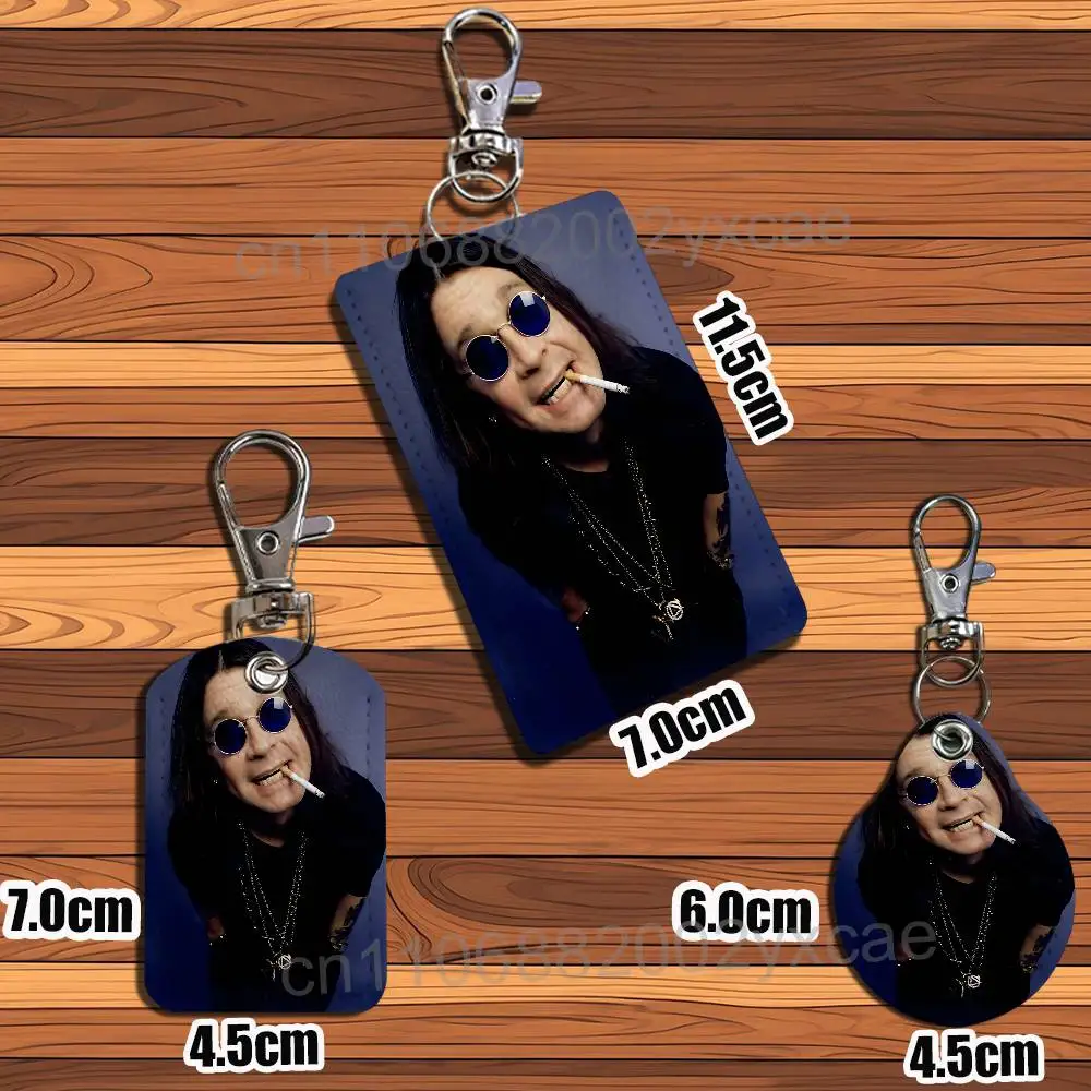 Black Changes Ozzy Holder For Bank Business Work Card Holder Student Card Case Bus Card Keychain - view 6