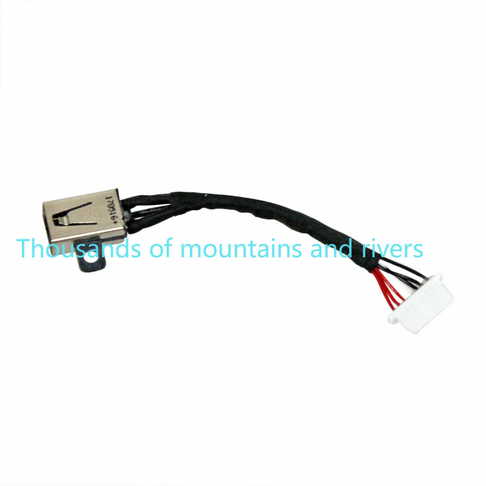 For Dell Inspiron 15 7569 7579 P58F001 2-in-1 DC Power Jack Harness cable FTUS