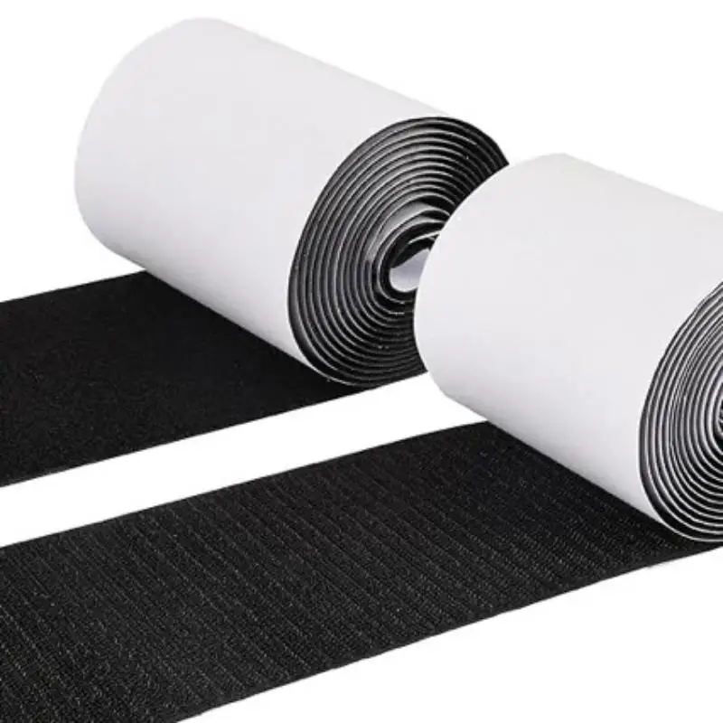 Breites, starkes, selbstklebendes Befestigungsband, rutschfest, für Sofakissen, Klettverschluss, Nylon-Aufkleber – Detail 7