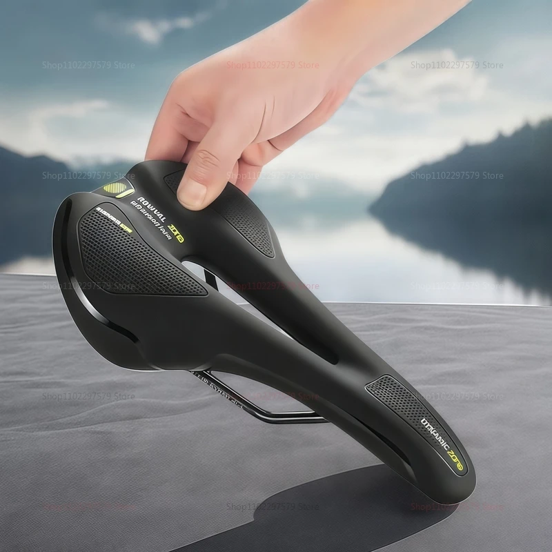 مقعد دراجة مريح بتصميم مجوف، مناسب للدراجات الجبلية، وسادات مقعد الدراجة الخارجية، ومنتجات احترافية.