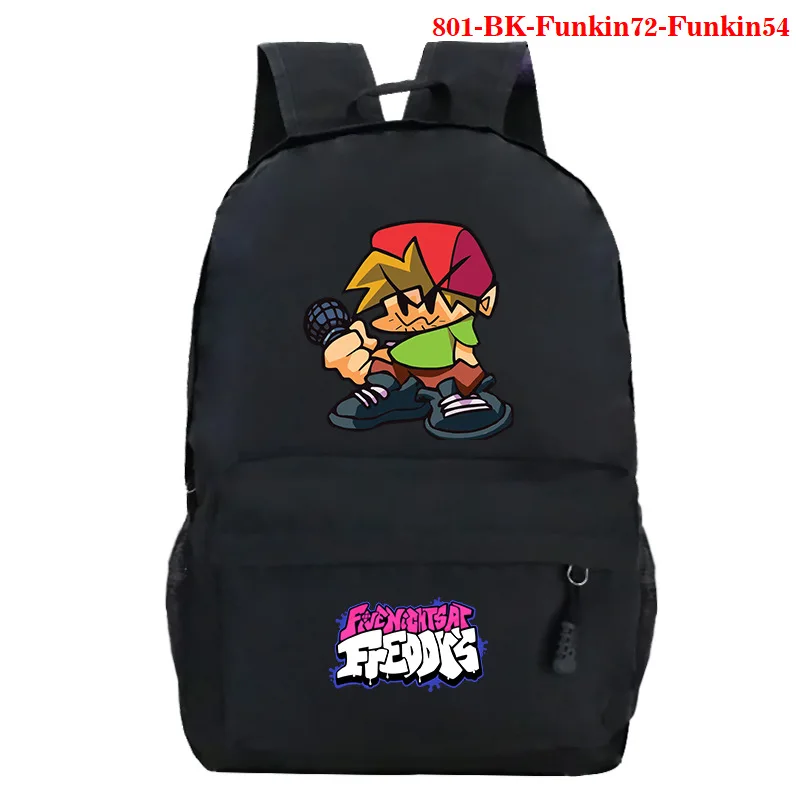 Game Friday Night Funkin Backpacks Students Cartoon School Bags Teens Travel Mochila Children Boys Girls Book Bag