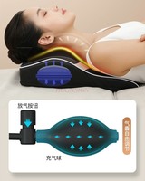 Cervical spine massager electric waist back neck lumbar spine multi-functional cushion body shoulder kneading pillow