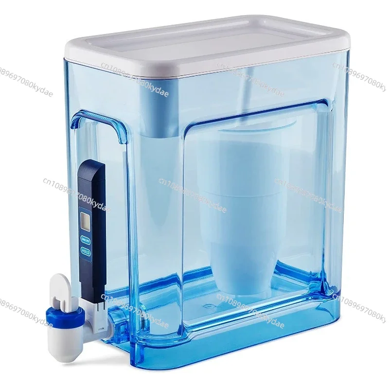 5-Stage Water Filter Pitcher BPA-Free with Advanced Filtration 8-Cup Capacity for Pure Drinking Water