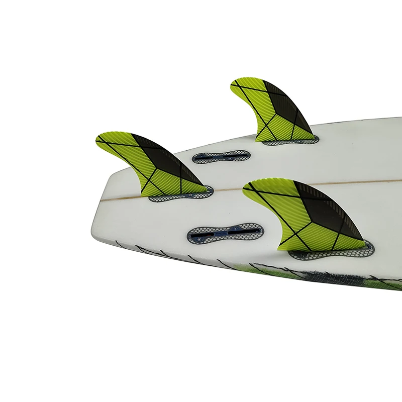 Surfboard Fins M/L Tri Fins Double Tabs 2 Base Surf Fins UPSURF FCS 2 G5/G7 Sup Fin Surfing Accessories Thruster Carbon Fin