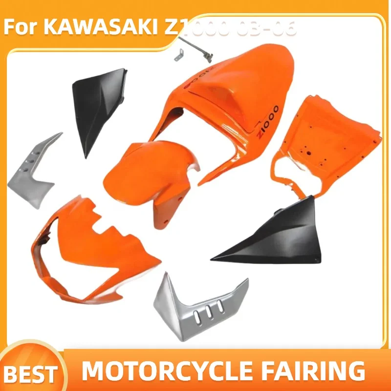 Motorcycle Prime Z1000 03 04 05 06 Fairing Kit for KAWASAKI Z1000 2003-2006 Body Repair 100% Fit Injection Customize Aftermarket