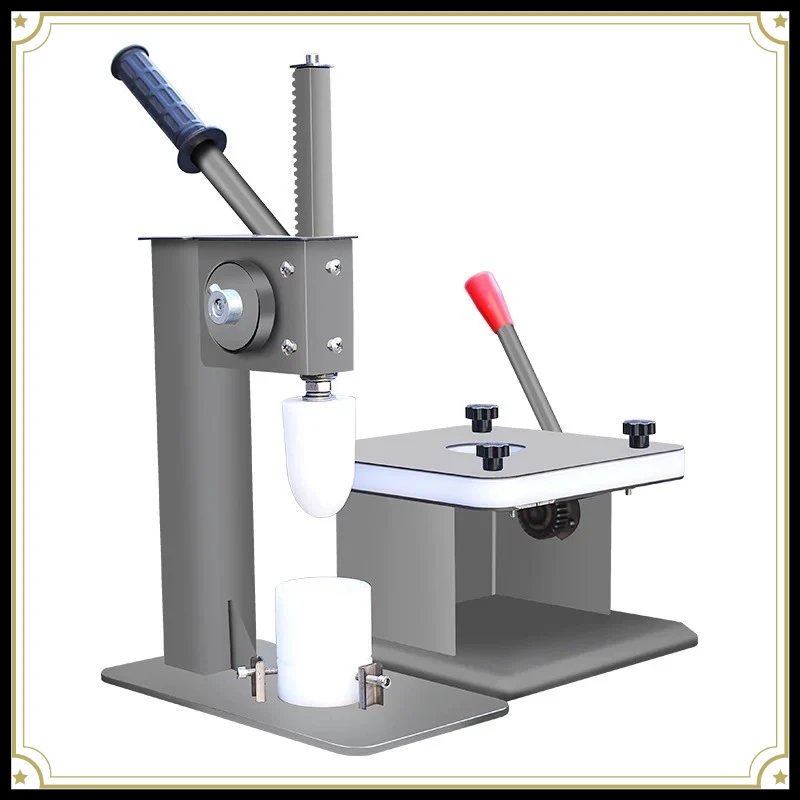 Semi-Auto Manual Steamed Bun Forming Machine Dough Press & Pattern Pleating Sealer Replace Handmade Baozi Making