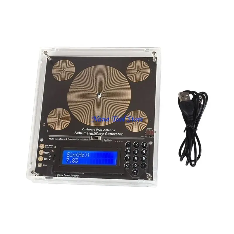 31GJ High Stability Miniature Frequency Generator With 7.83Hz Preset And Low Distortions Output Suitable For Professional Use