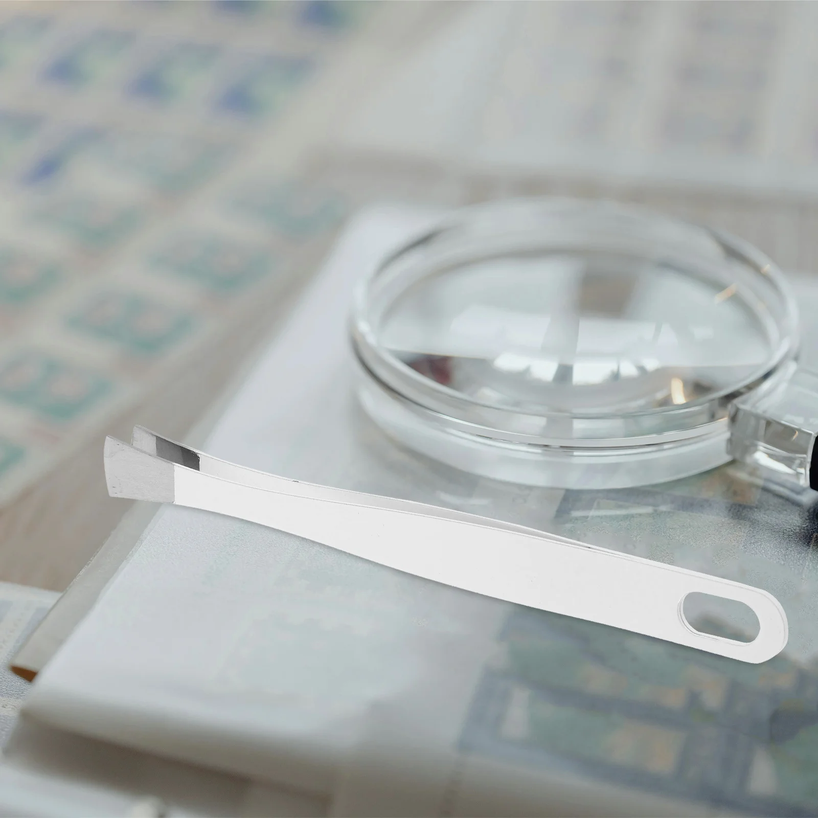 

4pcs Stainless Steel Tweezers Tool Set Durable Long Precision Tongs For Craft Hobby Eyebrow Makeup Stamp Applicator Fake