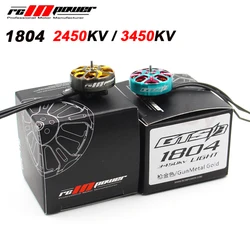 RCINPower GTS V3 1804 2450KV 3450KV 3~6S Lipo Brushless Motor 1.5mm Shaft for 3inch Freestyle Cinewhoop duct Traversing Drones