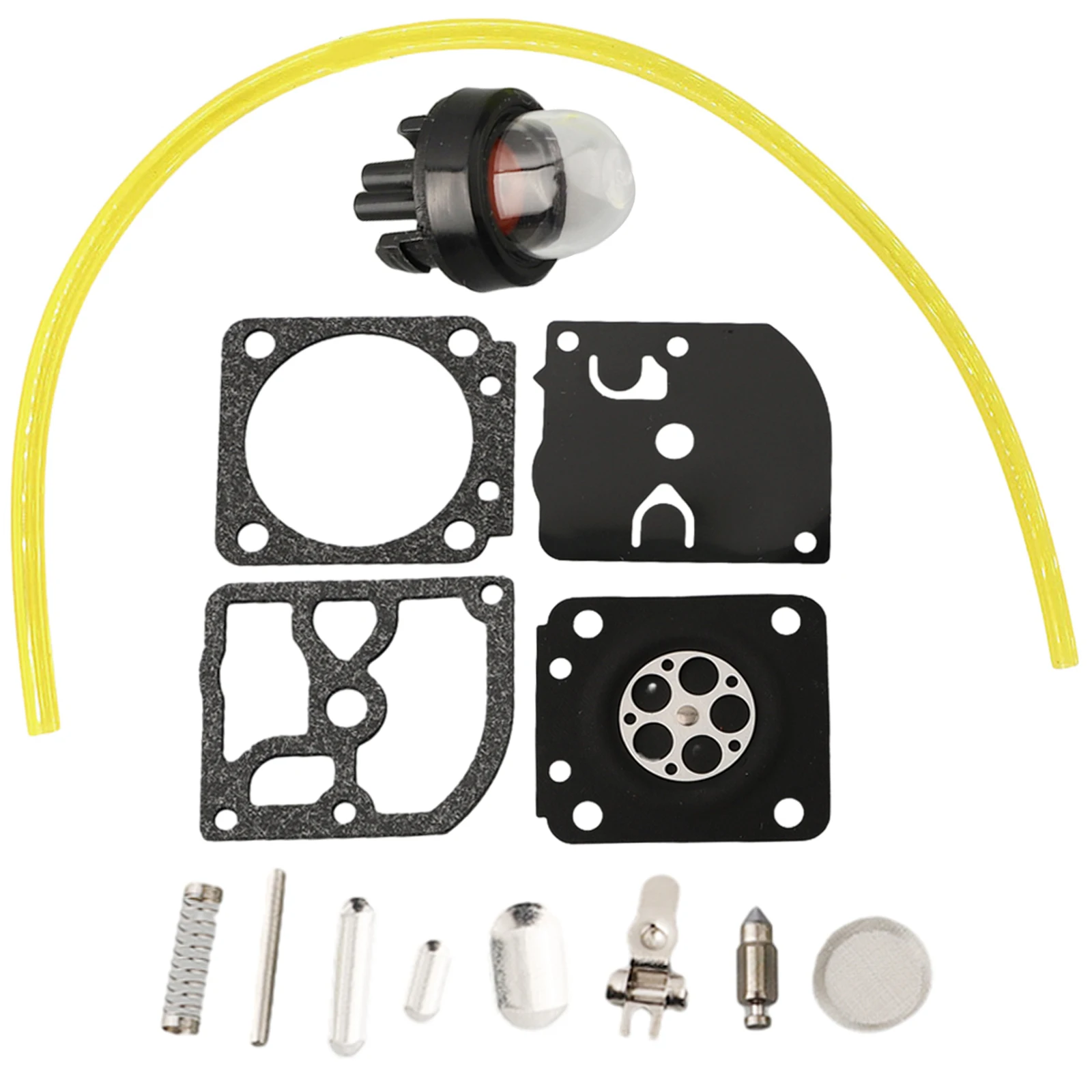 Carburetor Rebuild Repair Diaphragm Kit For FS120 FS200 FS250 For FS300 FS350 FS400 Chainsaw Parts With Fuel Hose Primer Bulb