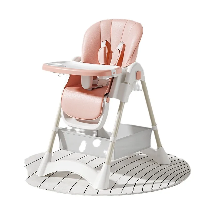 Adjustable Baby Dining Chair Adjustable Children's Table Chair Foldable Home Dining Reclining Children Dining Chair