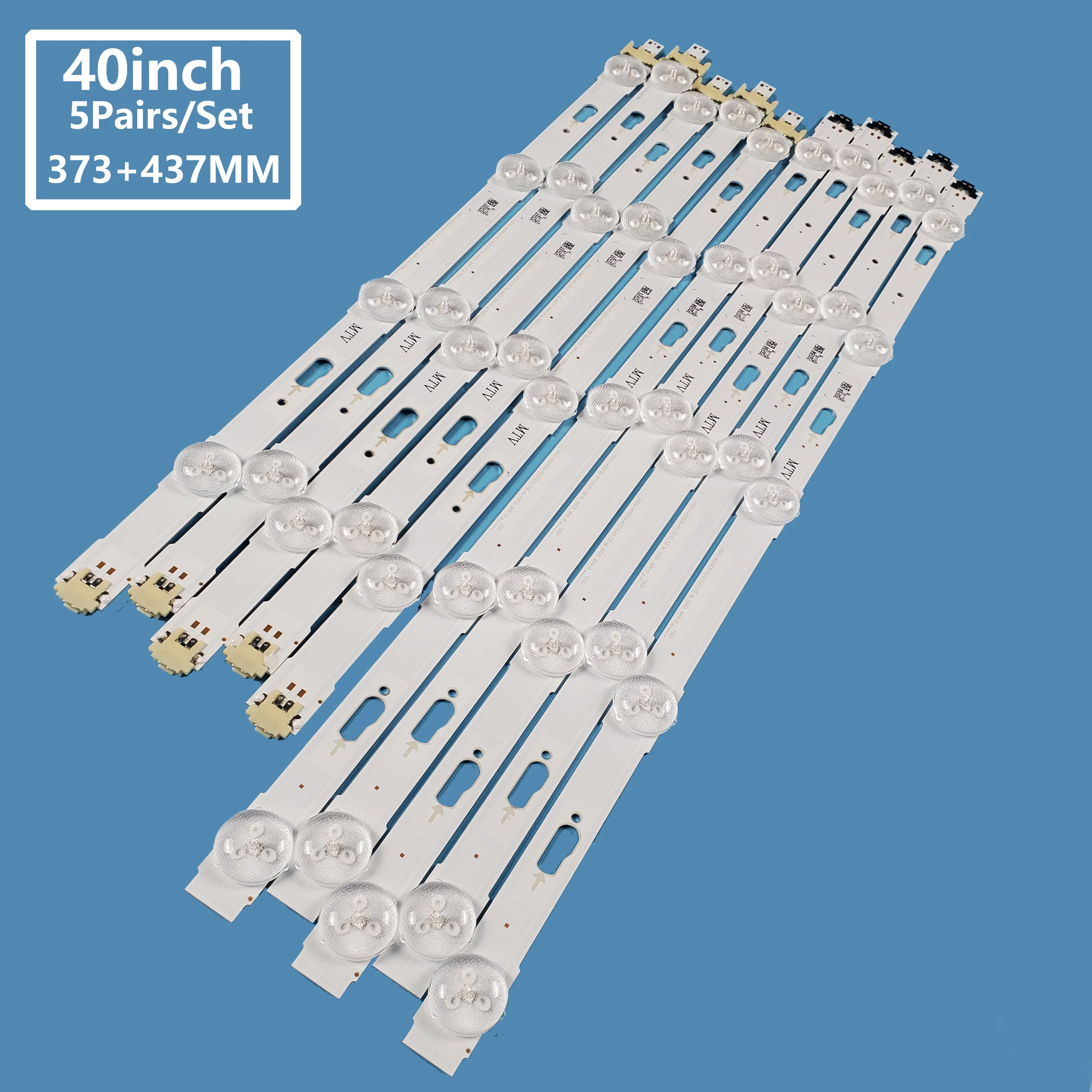 

40 inchTV Backlight V5DU 400DCA/DCB R1 Use For SAMG SUNG 40 inch TV Led Bar Replacement 5L+5R