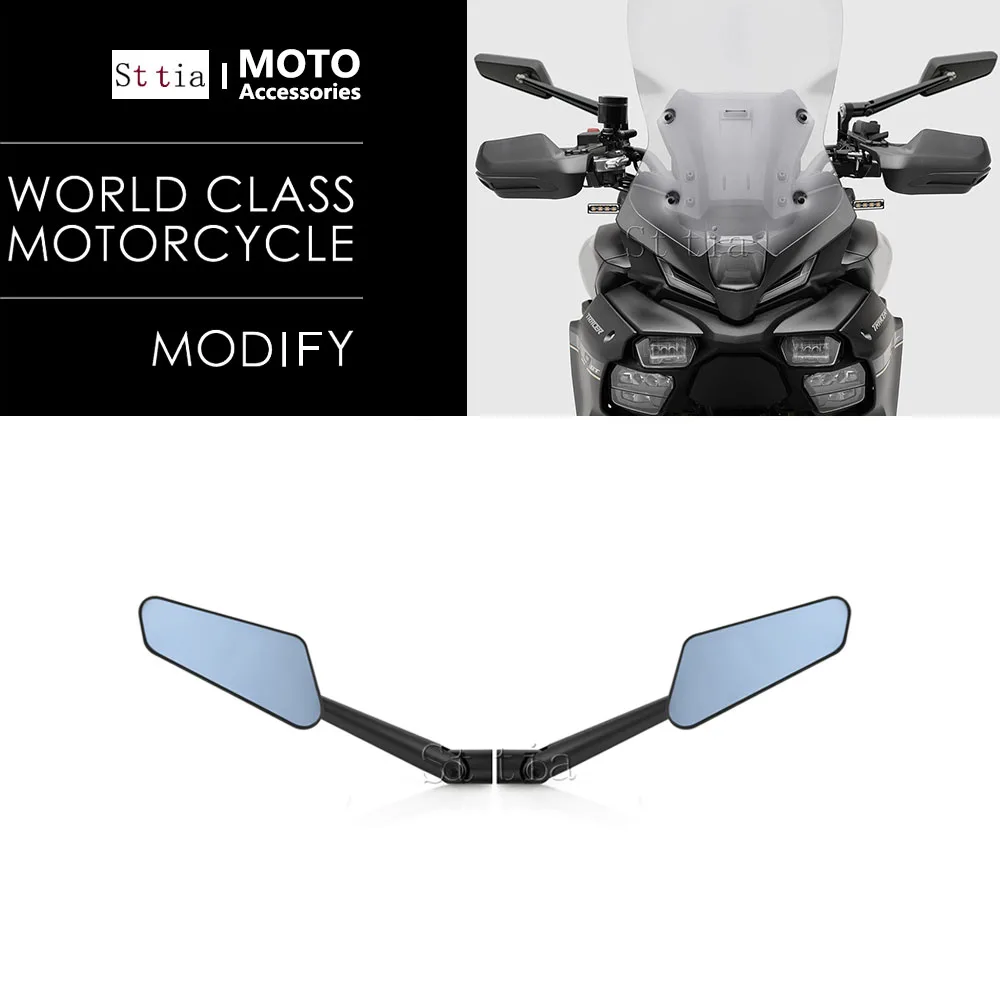 

New 2026 Motorcycle Aluminum Rearview Mirror Fit For YAMAHA Tracer 9 Tracer 9 GT 2025 TRACER 9 GT Wind Wing Rear View Mirrors