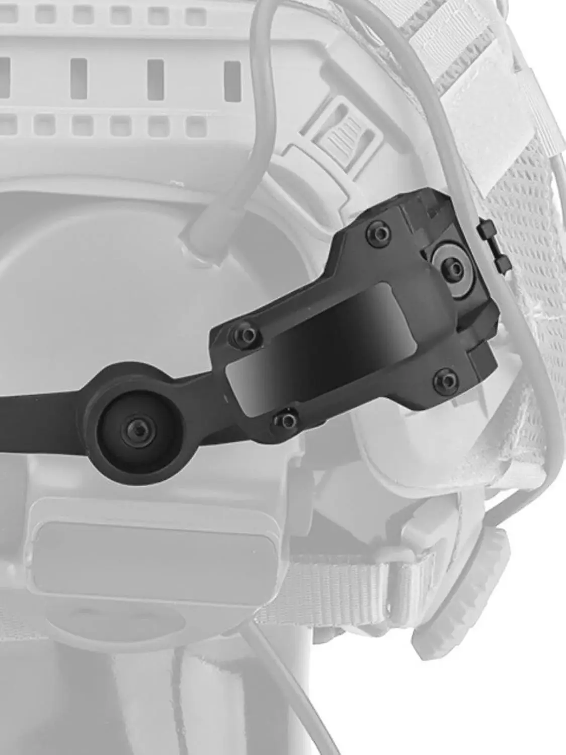 Adapter do montażu na hełmie Tactical Helmet OPS CORE ARC/Wendy Rail, przeznaczony do taktycznych słuchawek do strzelania C II III. — 2