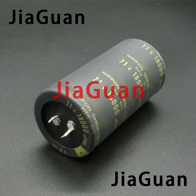 2PCS NEW NIPPON 71v18000uF 40X80MM CHEMI-CON Audio Fever Aluminum Electrolytic Capacitor 18000uF/71V NCC 18000UF 71V