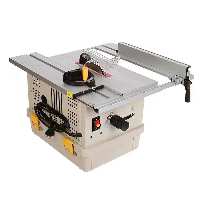 Multifunctional Dust-free Saw Solid Wood Floor Electric Saw Cabinet Installation Bevel Cutting Woodworking Sliding Table Saw