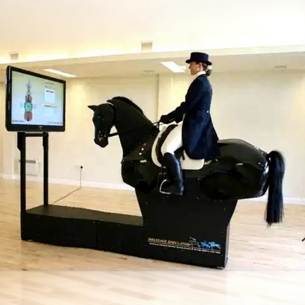 Sale Horse Riding Simulator Electric Mechanical Indoor Training for Equestrian Educational Shopping Mall Metal
