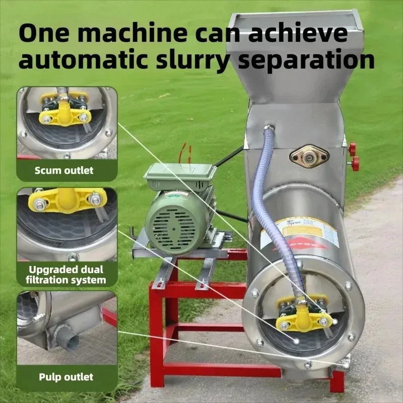 

【specialized】Commercial Electric Cassava Potato Grinder Machine Starch Milk Separator for Yam Sweet Potato Flour Making