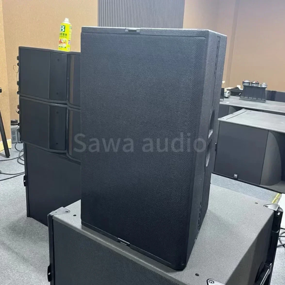 Factory T24N dual 12'' powerful pa system TW audio active/passive line array speakers passive professional audio for stage