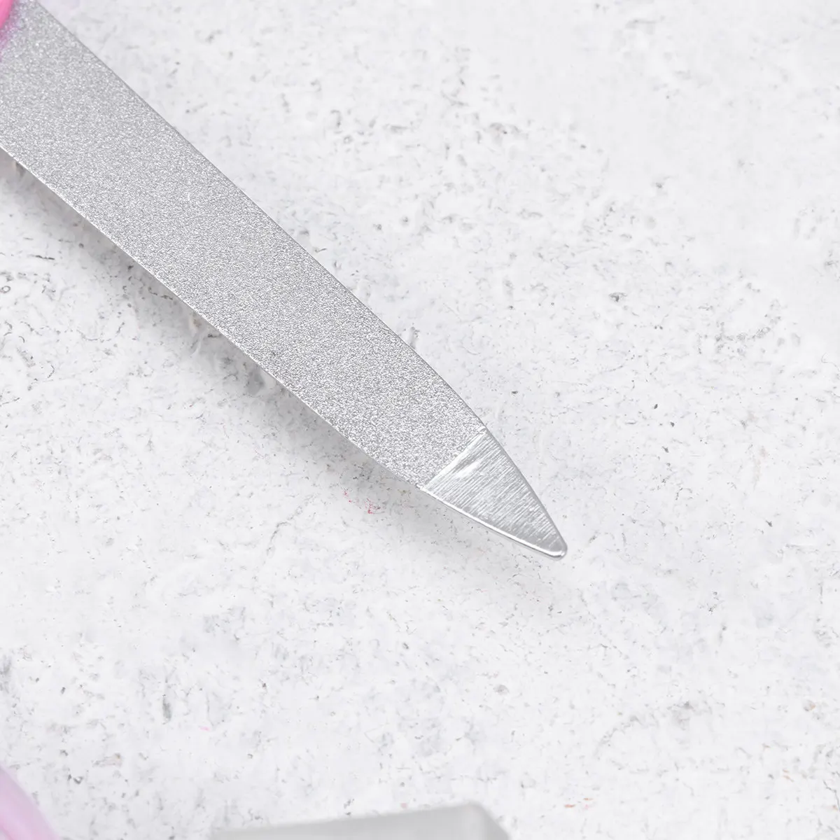 

Набор из 3 складных пилок для ногтей из нержавеющей стали: высококачественные буфры для глянцевых и гладких ногтей, портативный набор для ухода