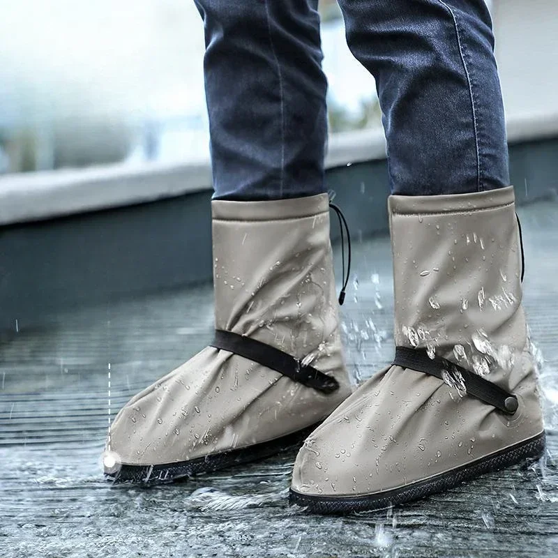 Loafers Waterproof and Non-slip Wellies Men's Rain Boots Fashion On Offer Garden Rubber Rainy Day Male Shoes High Quality Pvc