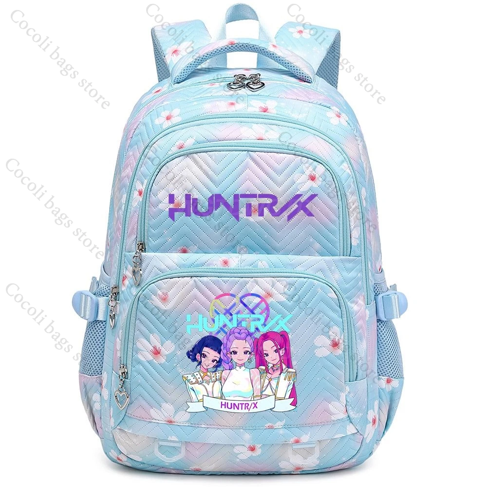 حقيبة ظهر مطبوعة من KPop Demon Hunters للأطفال ذات سعة كبيرة حقيبة ظهر مدرسية للأطفال حقيبة ظهر مدرسية للبنات