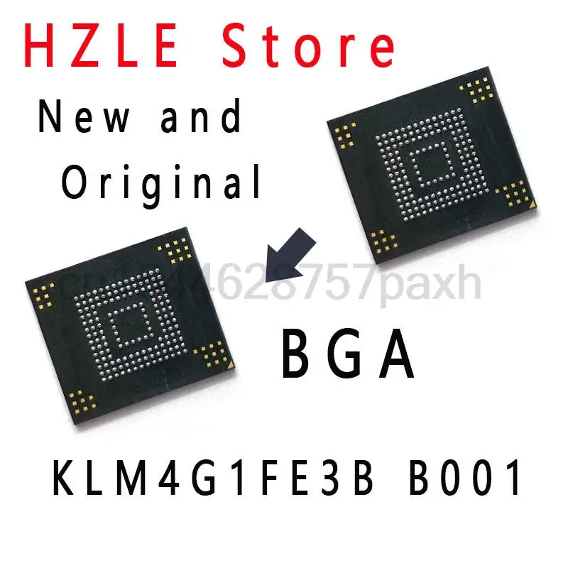 

2-10PCS New and Original test very good product KLM4G1FE3B-B001 bga chip reball with balls IC chips KLM4G1FE3B B001